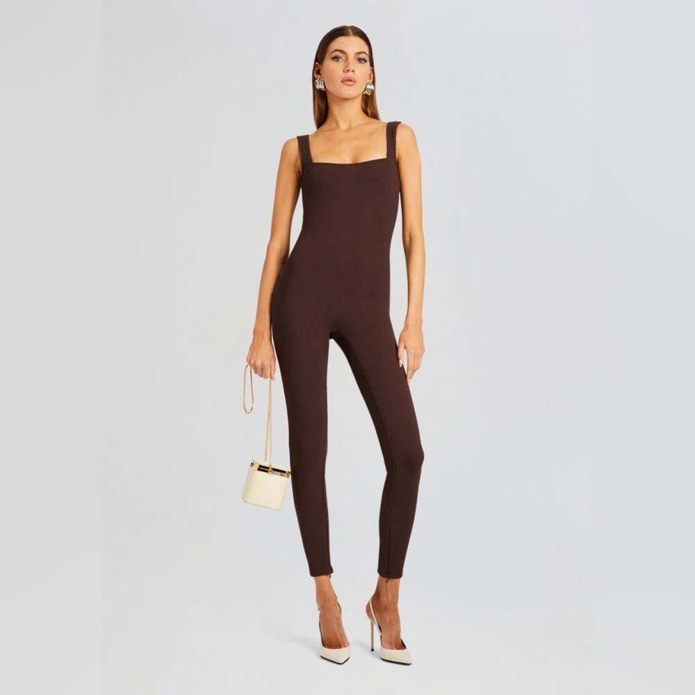 Sans Faff Sabrina Sleeveless Enviro Ribbed Catsuit size Medium
